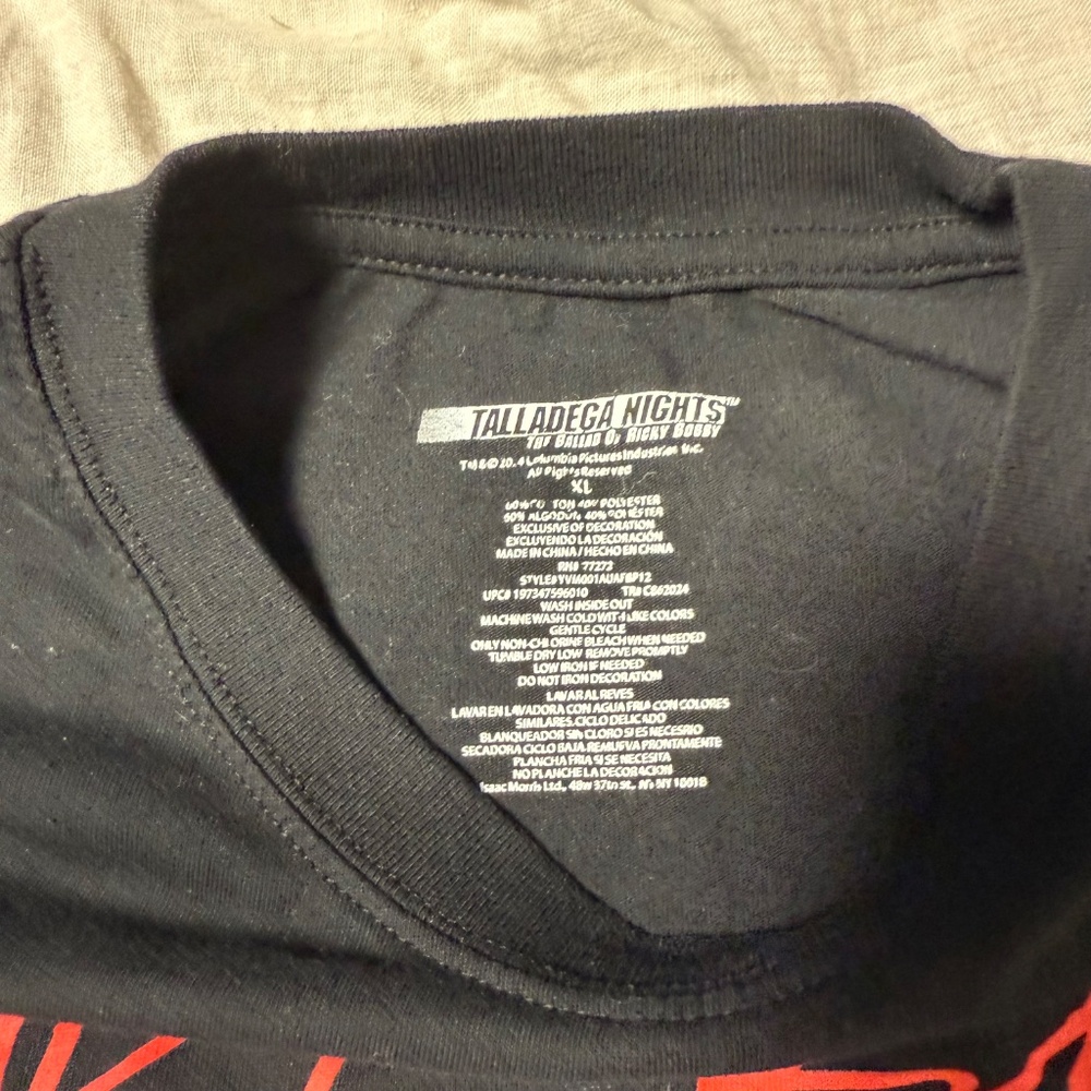 Ricky Bobby T shirt XL - Picture 2 of 3